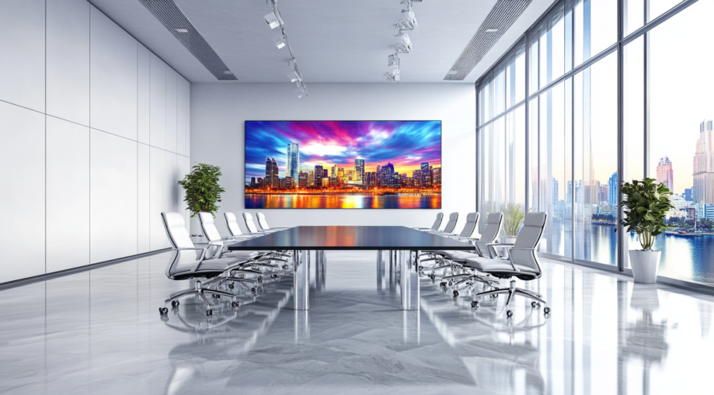All in one LED display meeting room