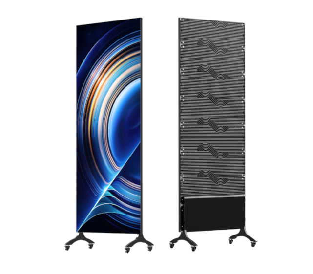 LED Poster Signage G Series, splicing, multiple installation setup