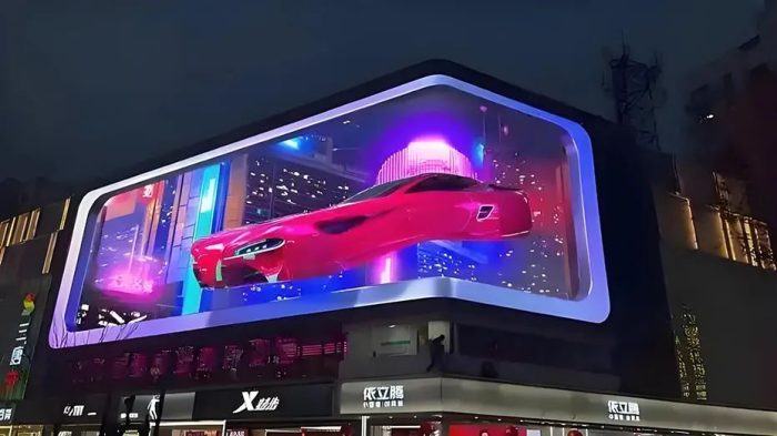 True 3D vs. 3D Illusion LED display