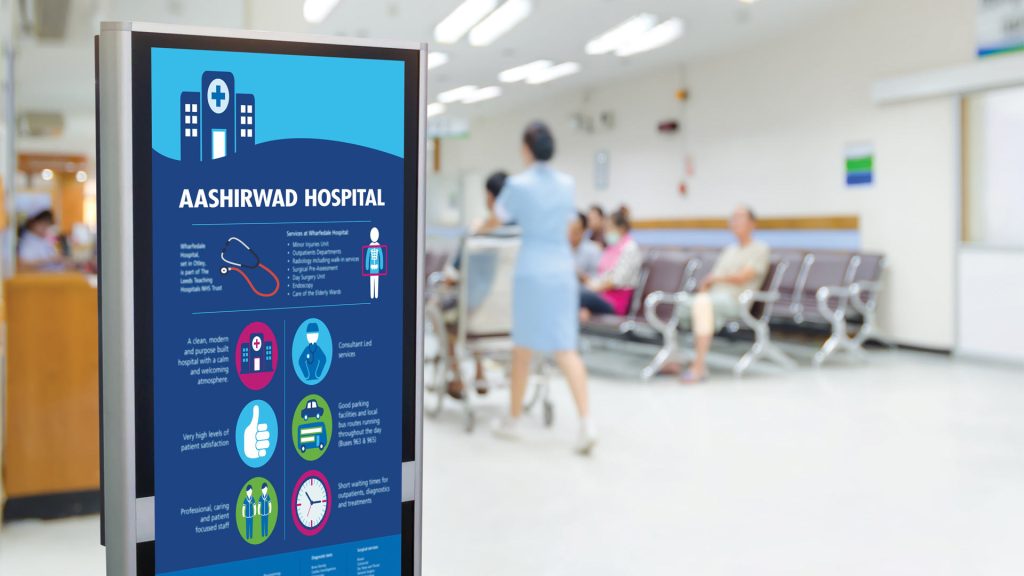 HealthCare Digital Signage Display