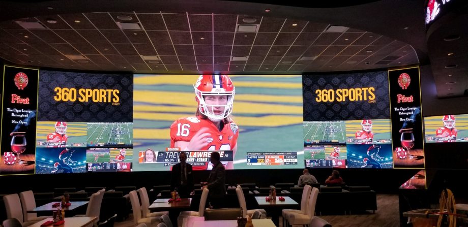 Hospitality Display Solution Sports Bar LED