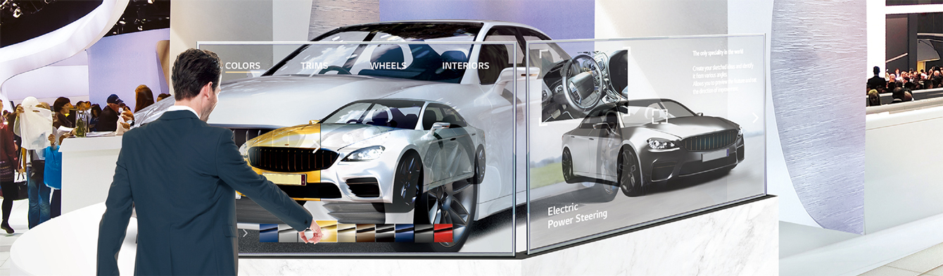 صفحه نمایش دیجیتال OLED LG