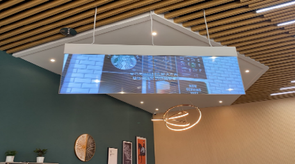 OLED Digital Sigan At StarBucks