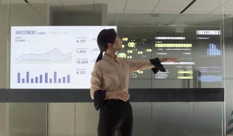 OLED Screen At Excecute Boardroom