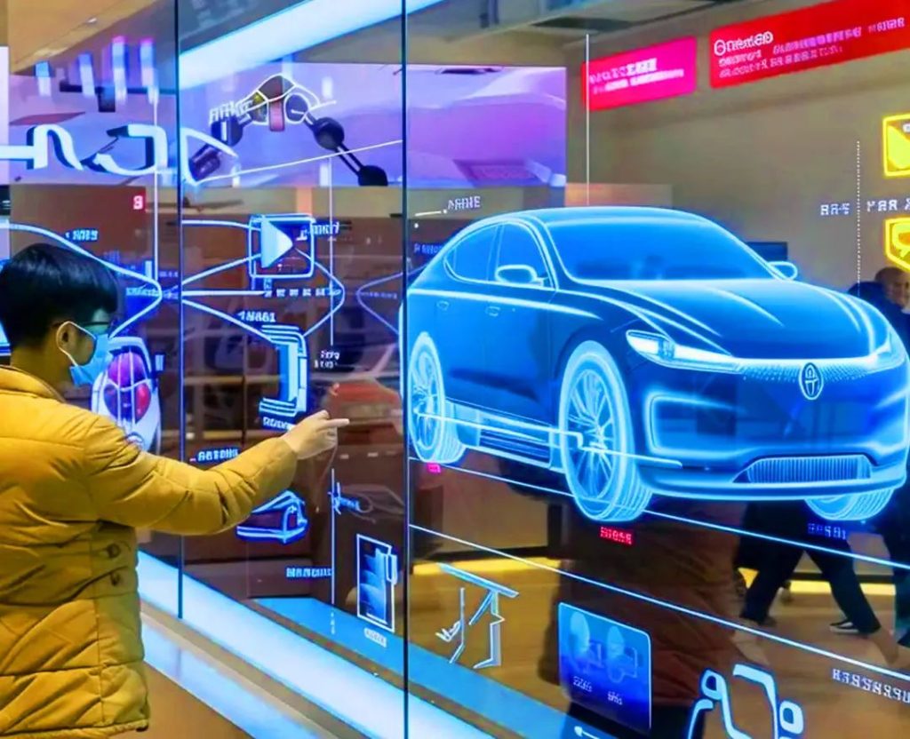 صفحه نمایش OLED در موزه علمی