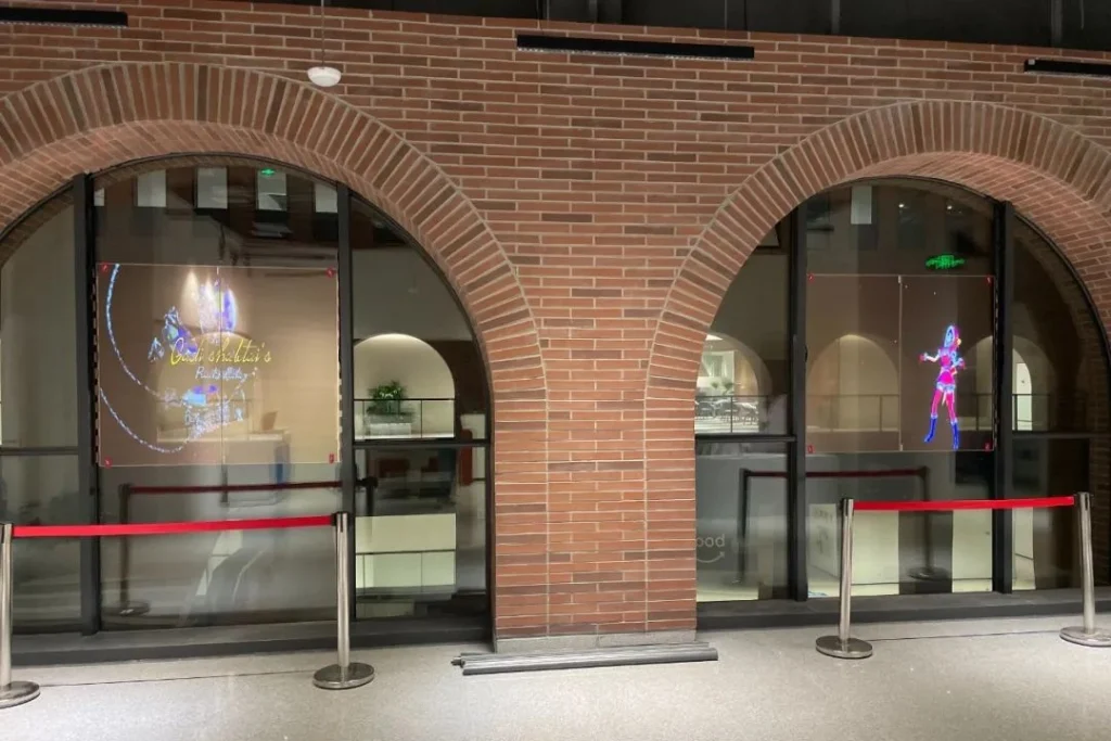 OLED Transparent Screen At School Gallery