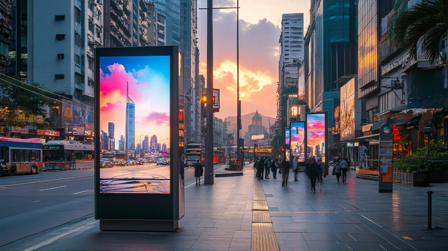 아웃도어 LED/LCD 디지털 신호 패드
