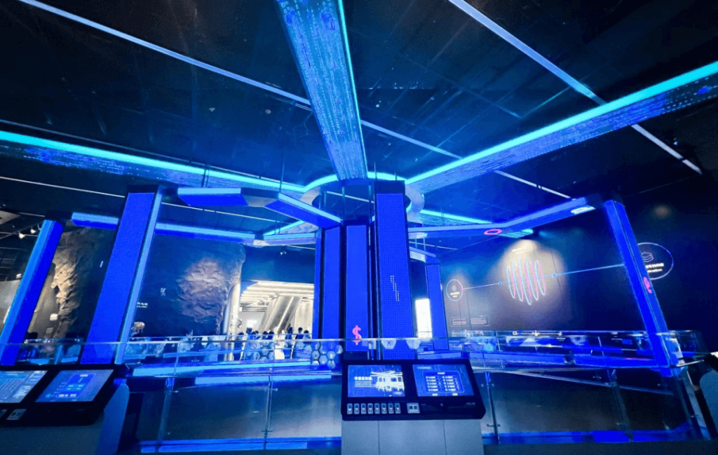 ლედ დისპლეი შენჟენის სამეცნიერო მუზეუმში