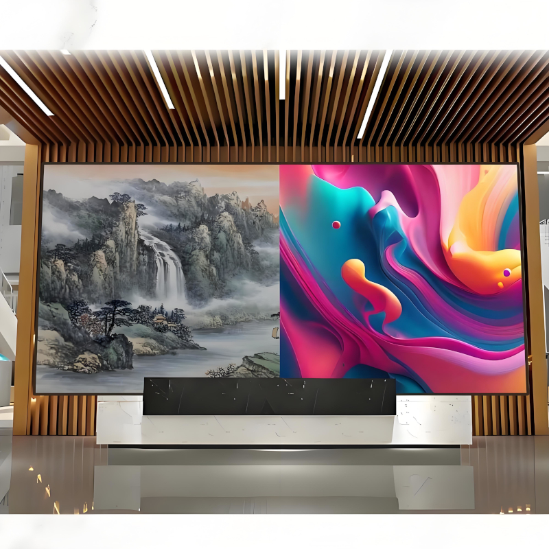 LED Textured Wood Wall Panels